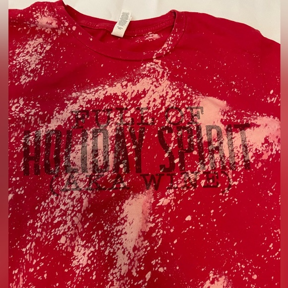 Longsleeve holiday T-shirt, size large - Picture 2 of 5